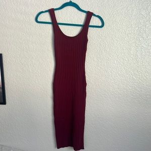 Gorgeous burgundy long dress- ideal for curvy queens 👑
